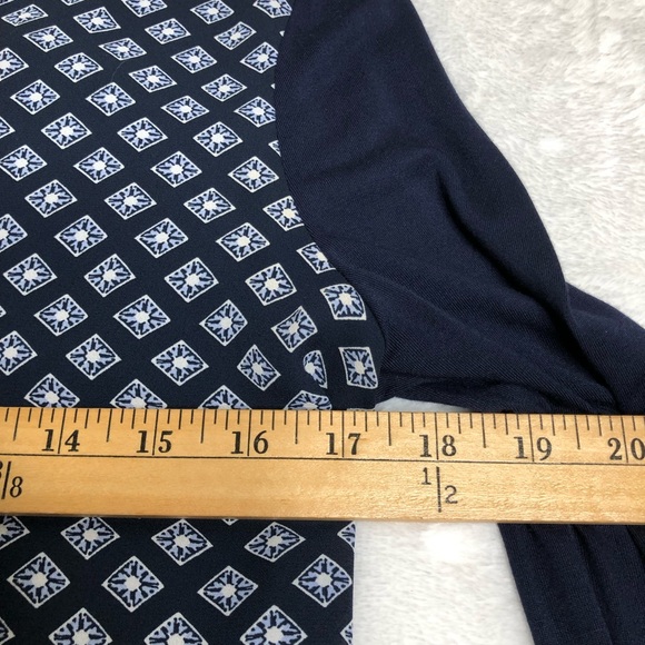 Loft Outlet Navy Blue Top, Size S - Picture 4 of 6